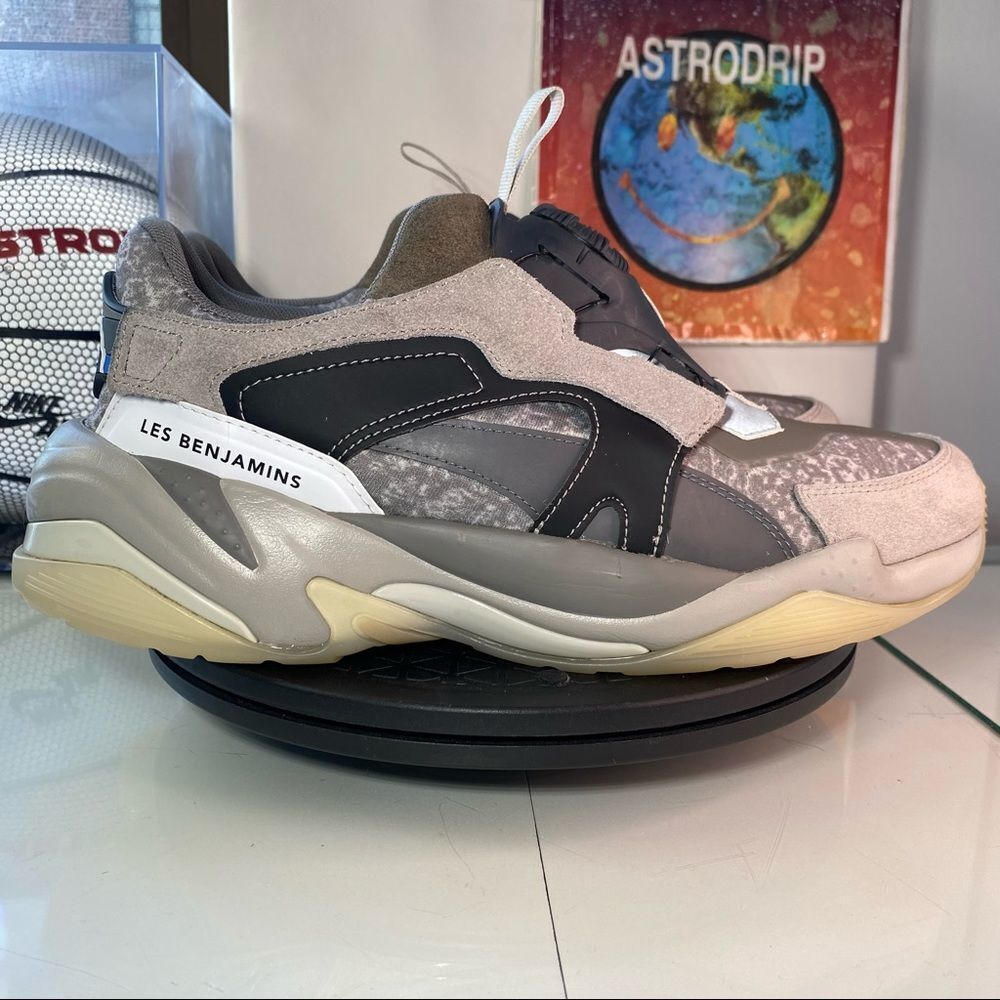 🔁 Puma x Les Benjamins Thunder Disc 'Steel Gray' - Mens 10